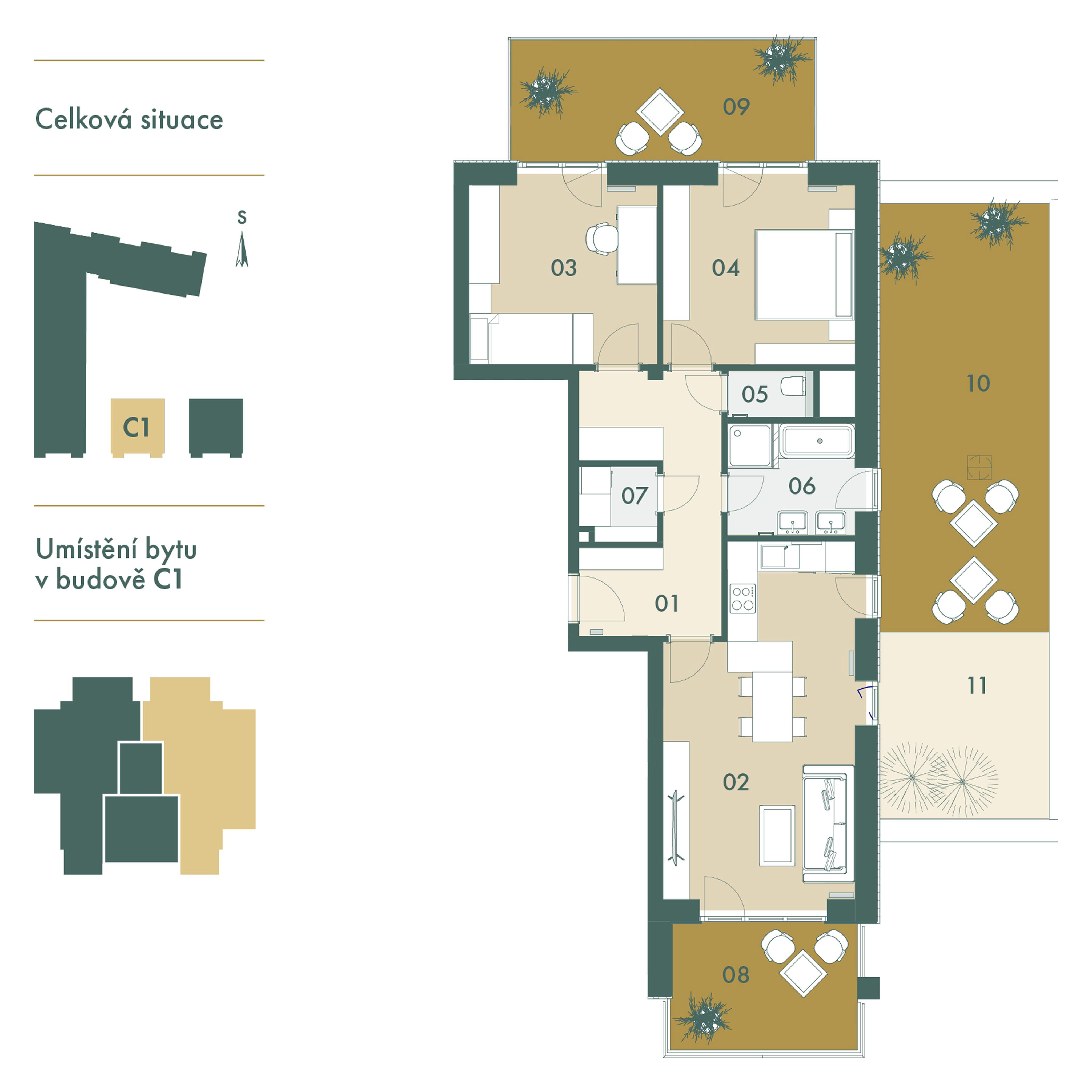 Delta - floorplan